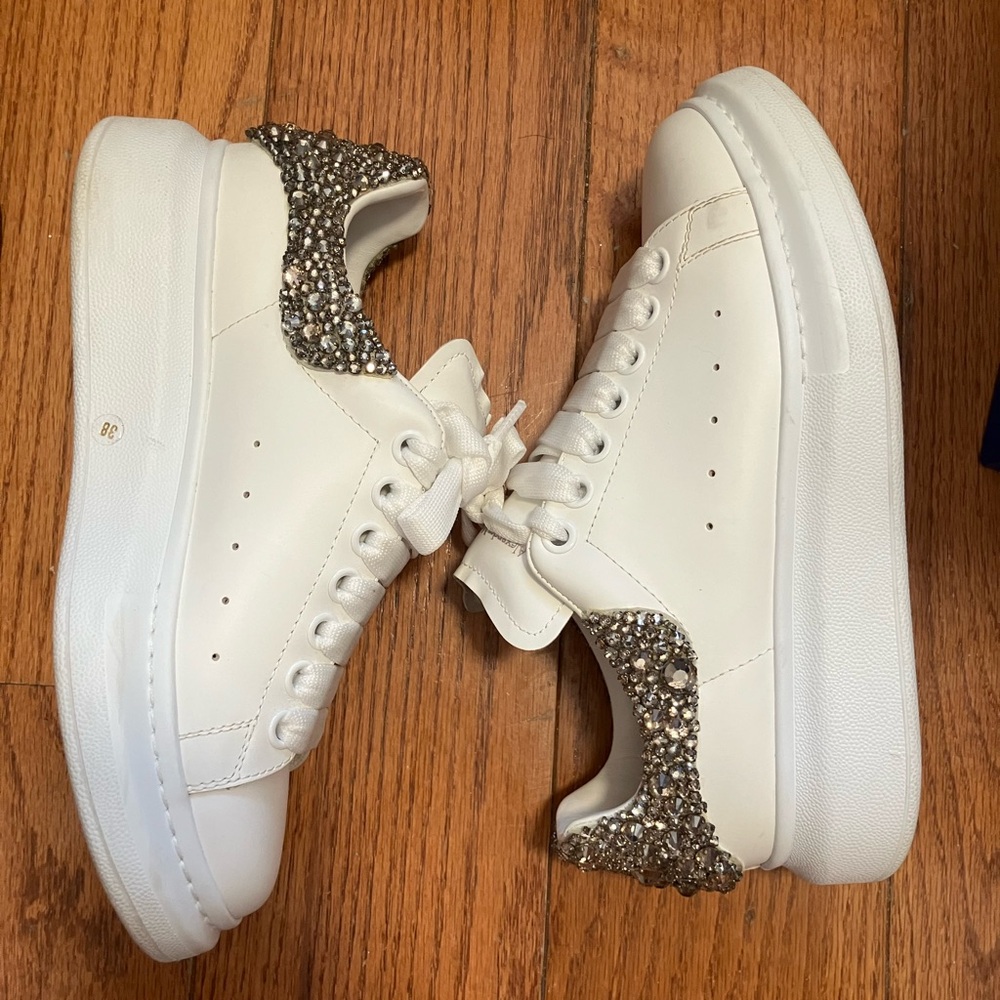 Alexander McQueen white sneakers